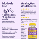 Gummy Dermatológico Reduz Coceira Lambeduras Queda de Pelo 30u