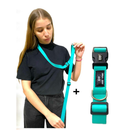 Kit Coleira Ajustável + Guia Mãos Livres 2m