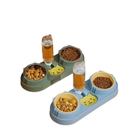 Comedouro e Bebedouro Para Gatos Triplo Com Bebedouro Automatico