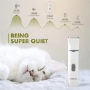 Pet Free 4 em 1 | Tosa Profissional Silenciosa e Segura Para Pets| BIVOLT