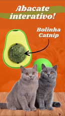 Kit 3/4 Abacate De Brinquedo Para Gatos Com Catnip Erva Gato Natural Otimolegal