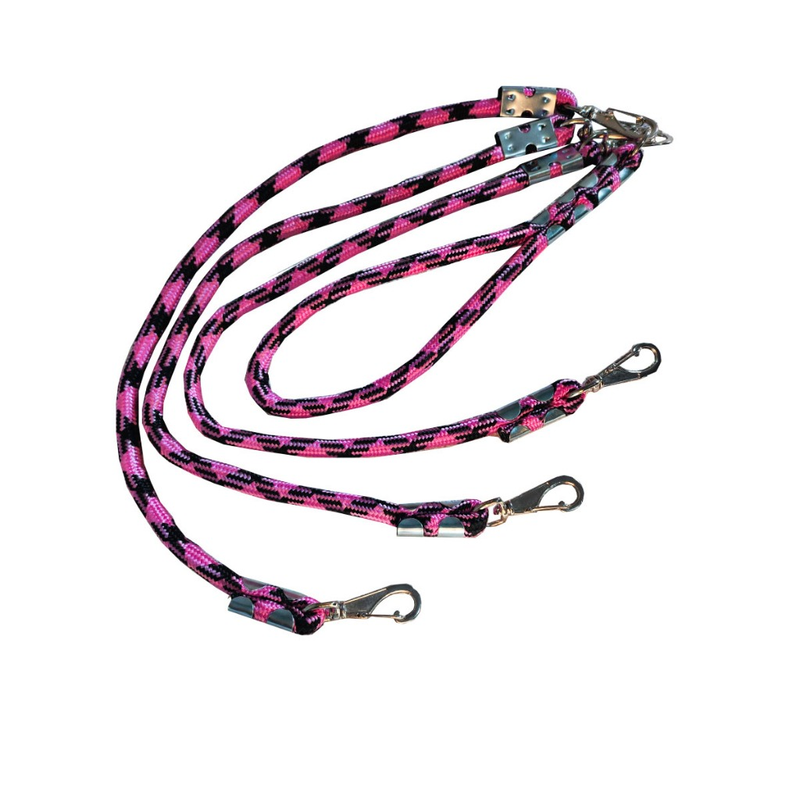 Guia Coleira para 3 Cães Porte Médio 12mm x 1mt - Resistente e Durável Metro