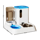 Bebedouro E Comedouro Alimentador Automático Gravidade Pet Cães e Gatos