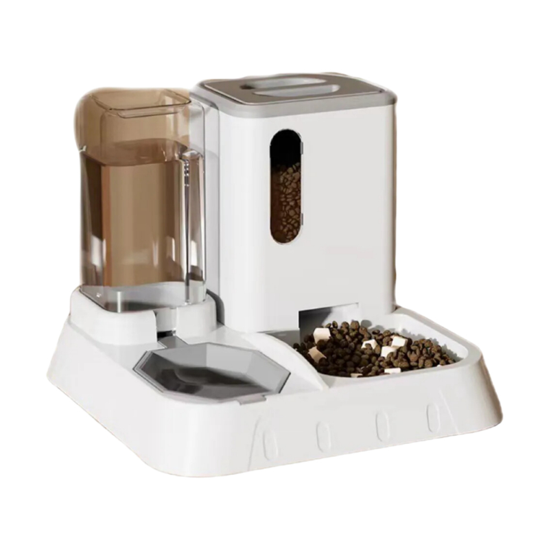 Bebedouro E Comedouro Alimentador Automático Gravidade Pet Cães e Gatos