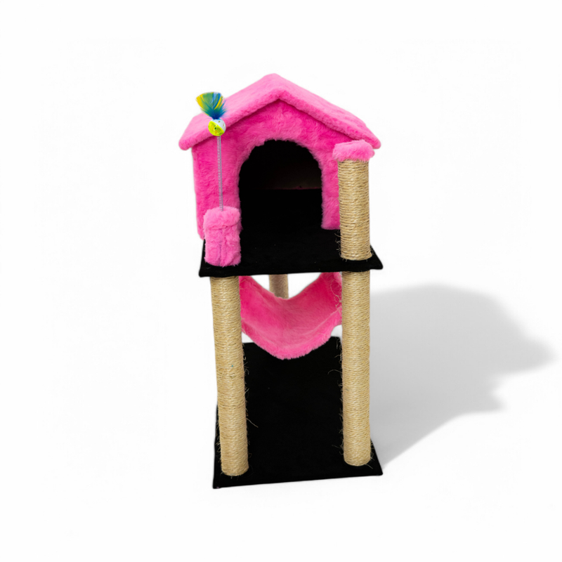 Arranhador Para Gatos Com Casinha Playground