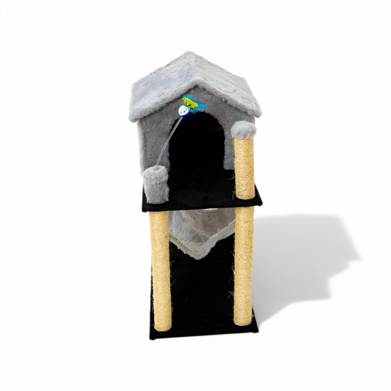 Arranhador Para Gatos Com Casinha Playground