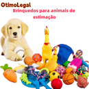 Kit 10 Brinquedos Mordedor Cachorro Filhote Anti Estress Pet Ranger os dentes Limpeza da boca