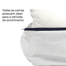 Cama grande 71x56 com ziper para cachorro de grande porte cachorros cães e gatos