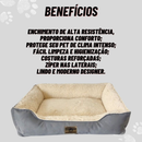 Caminha de Cachorro Cama Pet Sherpa Reforçada Tamanho M e G Cachorro e Gato Luxo Pelucia Confort