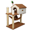 Arranhador com Casinha Playground