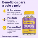 Gummy Dermatológico Reduz Coceira Lambeduras Queda de Pelo 30u