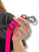 kit Coleira + Guia Mãos Livres 2m para coleira de cachorro ou peitoral