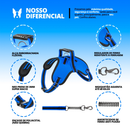 coleira e Guia para cachorro nome personalizado coleira peitoral conforto peiteira sistema amortecedor impacto regulagem