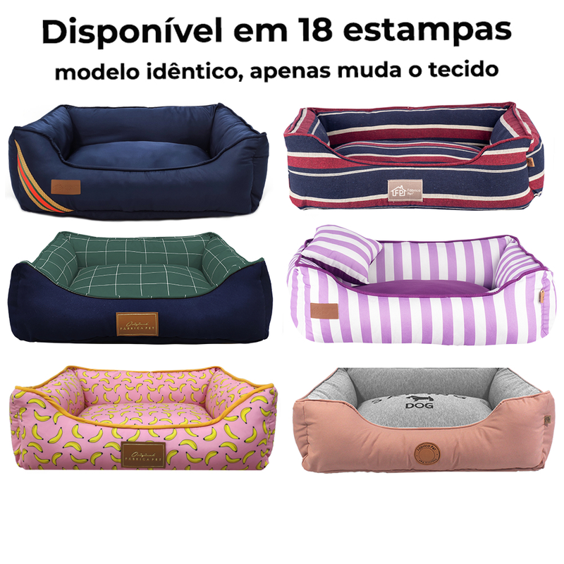 Cama grande 71x56 com ziper para cachorro de grande porte cachorros cães e gatos