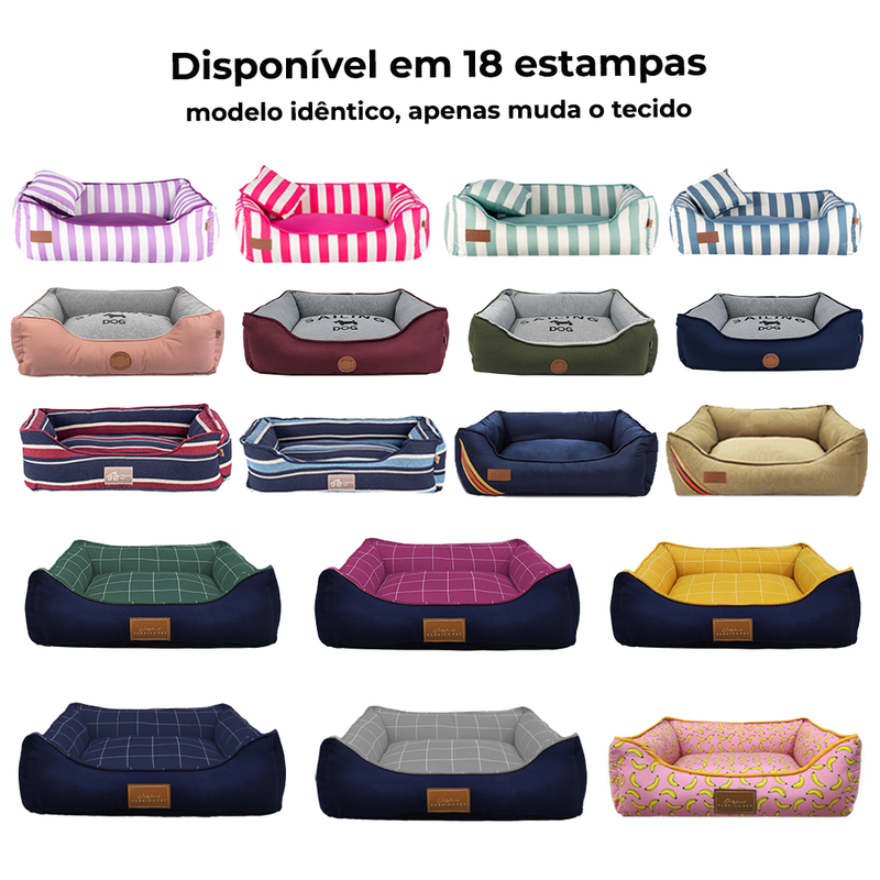 Cama grande 71x56 com ziper para cachorro de grande porte cachorros cães e gatos