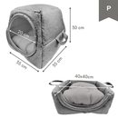 Cama Toca Iglu 3 em 1 Para Cachorro Gato Pet Casa Casinha Caminha Sofá Com Almofada