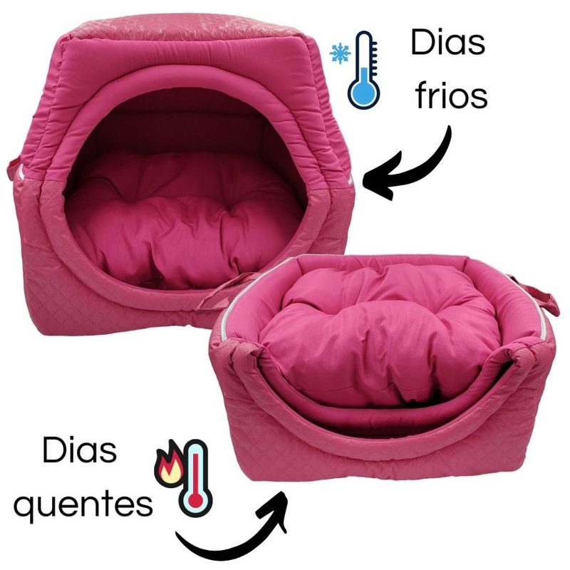 Toca 3 em 1: O Conforto Versátil para Seu Pet