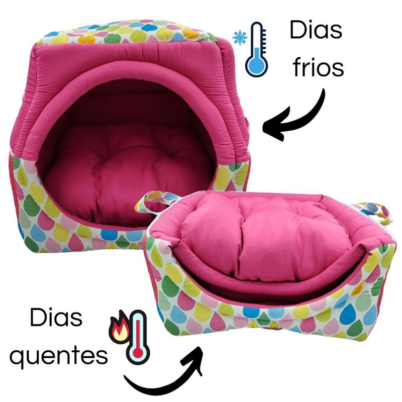 Toca 3 em 1: O Conforto Versátil para Seu Pet