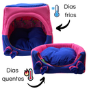 Toca 3 em 1: O Conforto Versátil para Seu Pet