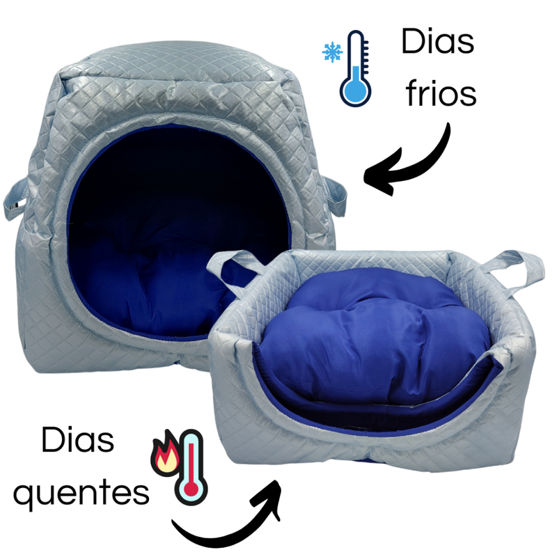 Toca 3 em 1: O Conforto Versátil para Seu Pet