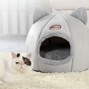 TamanhoXL Cama De Gato Caverna Lavável Inverno Para Gatinho Filhote De Cachorro Cesta Tapete Do Casa