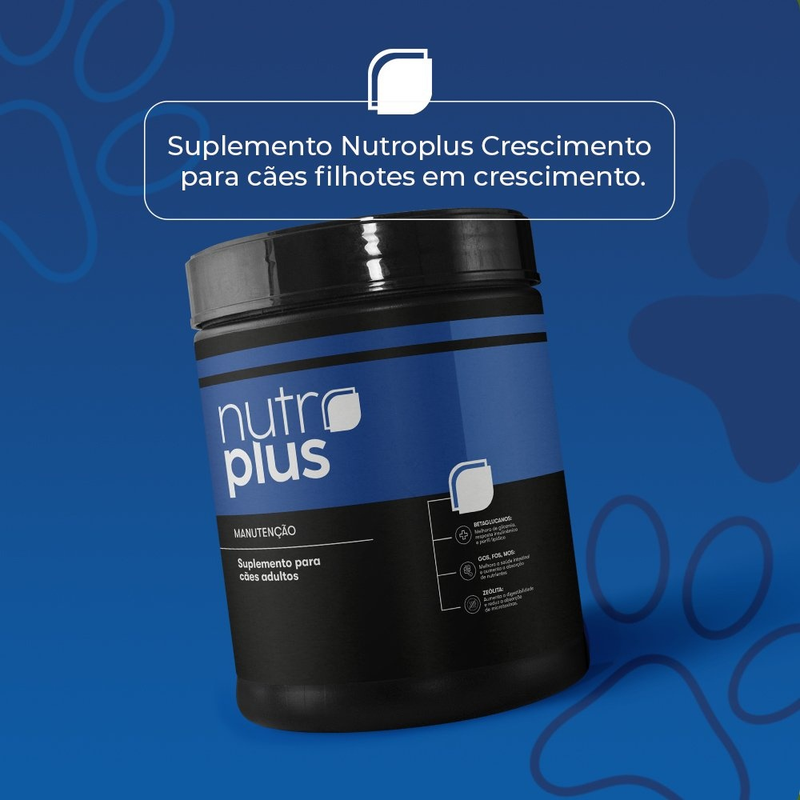 Suplemento Natural de Manutenção para Cachorro Adulto NutroPlus 100g