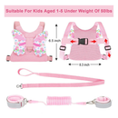 Coleira Infantil Mochila Guia De Segurança Anti Perda Cinta iBoa Presentes