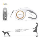 Coleira Pet Guia Retrátil Cachorro Gato 5 Metros C/ Trava Br