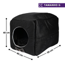 Caminha Pet Toca Iglu 3 EM 1 Cama Para Cães e Gatos Com Almofada