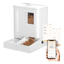 Newpet Bebedouro com Comedouro Alimentador Automático Pet Cães Gato- Bivolt