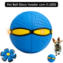 Bola Pet Mágica Disco que Pula com 3 LED para Filhotes e Cachorros