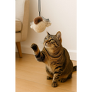 Brinquedo Passarinho Gato Elétrico – Asas Articuladas e Canto de Aves